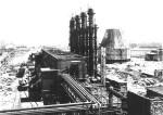 Цеха завода по производству ОВ с четырьмя колоннами в г. Дихернфурт на Одере Германия, 1945 г. Из архива Э.Л. Коршунова