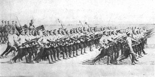 Мобилизация русской пехоты