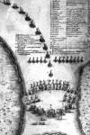 Прорыв галерной эскадры у полуострова Гангут, июль 1714 г. Художник П. Пикарт