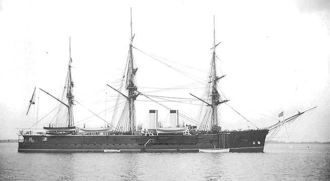 Полуброненосный фрегат «Генерал-Адмирал»