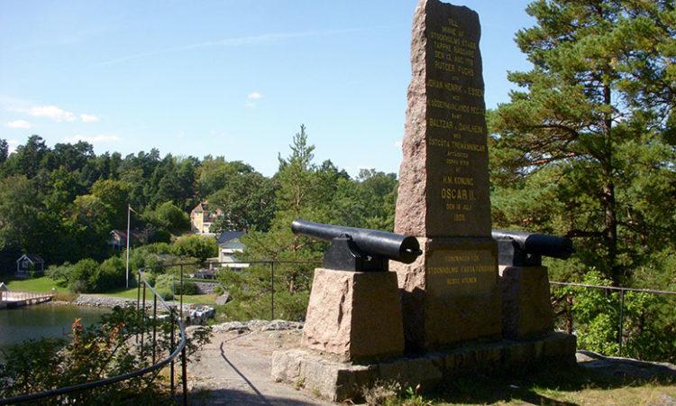Памятник, посвящённый битве при Стекете. Современное фото.