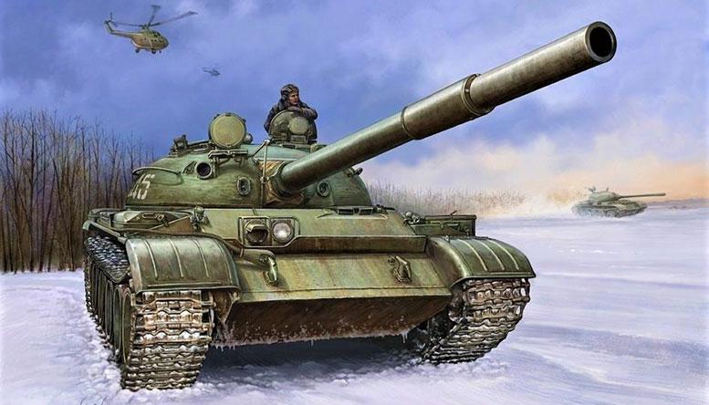Бои за новейший советский танк Т-62 на острове Даманский в марте—апреле ...